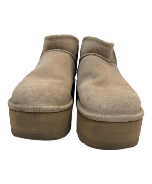 UGG（アグ）UGG (アグ) Classic Ultra Mini Platform/クラシックウルトラミニプラットフォーム ベージュ サイズ:SIZE 23cmの古着・服飾アイテム