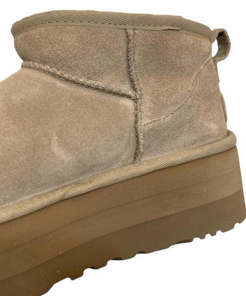 UGG（アグ）UGG (アグ) Classic Ultra Mini Platform/クラシックウルトラミニプラットフォーム ベージュ サイズ:SIZE 23cmの古着・服飾アイテム
