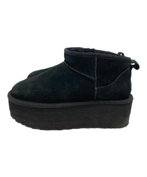 UGG（アグ）UGG (アグ) Classic Ultra Mini Platform/クラシックウルトラミニプラットフォーム ブラック サイズ:SIZE 23cmの古着・服飾アイテム