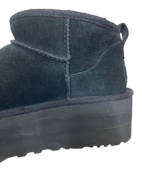 UGG（アグ）UGG (アグ) Classic Ultra Mini Platform/クラシックウルトラミニプラットフォーム ブラック サイズ:SIZE 23cmの古着・服飾アイテム