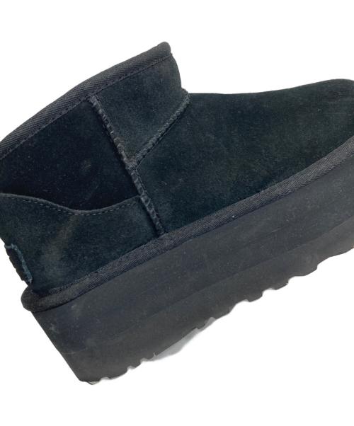 UGG（アグ）UGG (アグ) Classic Ultra Mini Platform/クラシックウルトラミニプラットフォーム ブラック サイズ:SIZE 23cmの古着・服飾アイテム