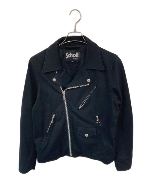 Schott（ショット）Schott (ショット) DISNEY (ディズニー) ダブルライダースジャケット ブラック サイズ:Ｍの古着・服飾アイテム