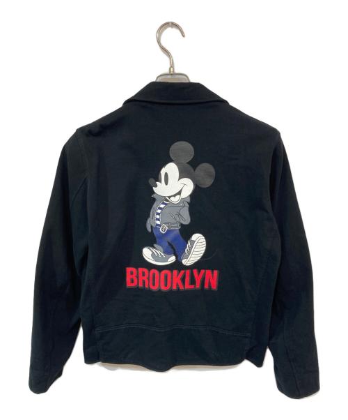 Schott（ショット）Schott (ショット) DISNEY (ディズニー) ダブルライダースジャケット ブラック サイズ:Ｍの古着・服飾アイテム