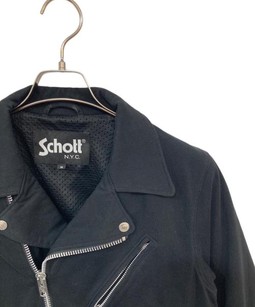 Schott（ショット）Schott (ショット) DISNEY (ディズニー) ダブルライダースジャケット ブラック サイズ:Ｍの古着・服飾アイテム