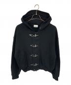 ANDER HUNKアンダーハンク）の古着「Fireman Design Zip-up Parker」｜ブラック