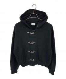 ANDER HUNK（アンダーハンク）の古着「Fireman Design Zip-up Parker」｜ブラック