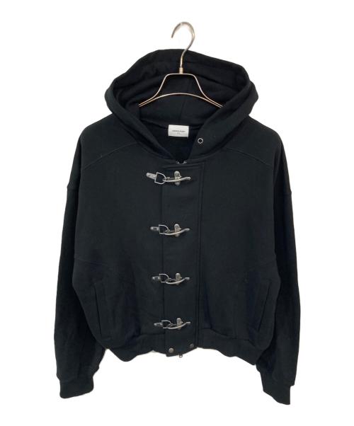 ANDER HUNK（アンダーハンク）ANDER HUNK (アンダーハンク) Fireman Design Zip-up Parker ブラック サイズ:Mの古着・服飾アイテム