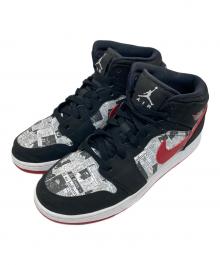 NIKE（ナイキ）の古着「ハイカットスニーカー」｜ブラック×レッド