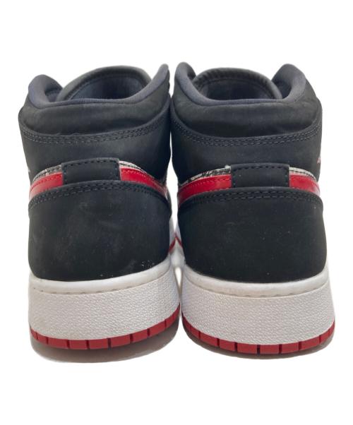 NIKE（ナイキ）NIKE (ナイキ) ハイカットスニーカー ブラック×レッド サイズ:SIZE 25cmの古着・服飾アイテム