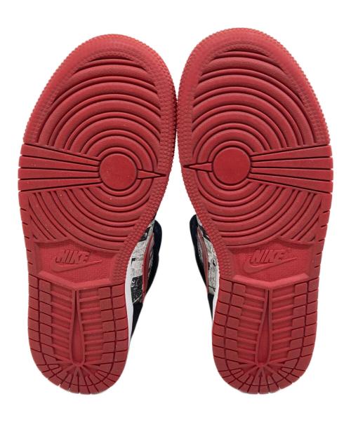NIKE（ナイキ）NIKE (ナイキ) ハイカットスニーカー ブラック×レッド サイズ:SIZE 25cmの古着・服飾アイテム