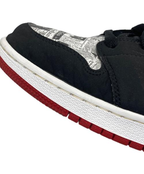 NIKE（ナイキ）NIKE (ナイキ) ハイカットスニーカー ブラック×レッド サイズ:SIZE 25cmの古着・服飾アイテム