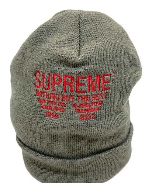 SUPREME（シュプリーム）Supreme (シュプリーム) NOTHING BUT BEANIE/ナッシング バット ビーニー グレー サイズ:SIZE Freeの古着・服飾アイテム