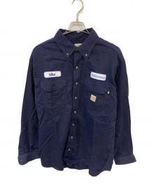 CarHartt（カーハート）の古着「ワークシャツ」｜ネイビー