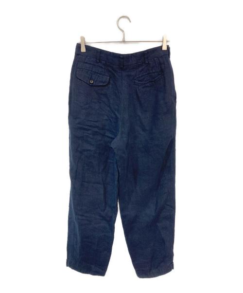 COMME des GARCONS（コムデギャルソン）COMME des GARCONS (コムデギャルソン) リネンパンツ ネイビー サイズ:SIZE Sの古着・服飾アイテム