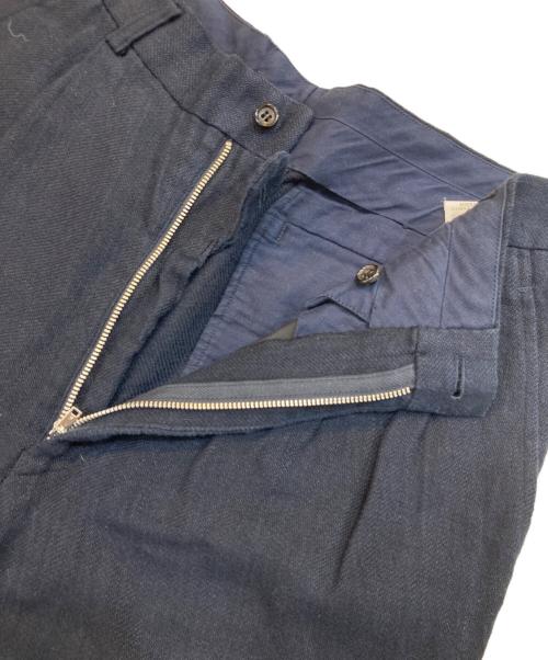 COMME des GARCONS（コムデギャルソン）COMME des GARCONS (コムデギャルソン) リネンパンツ ネイビー サイズ:SIZE Sの古着・服飾アイテム