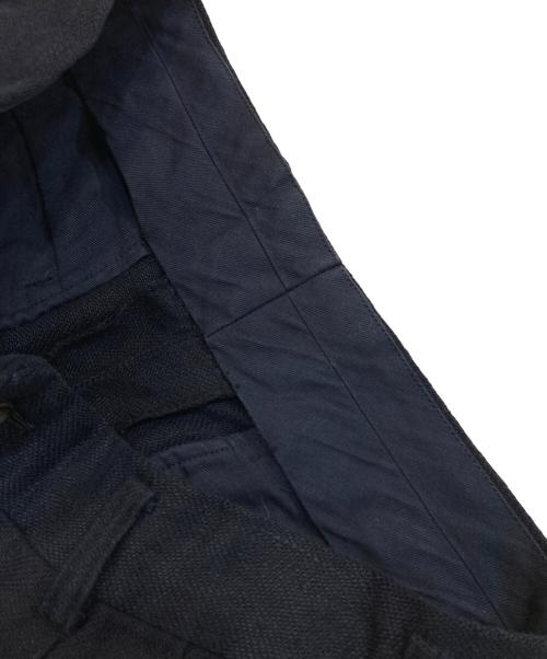 COMME des GARCONS（コムデギャルソン）COMME des GARCONS (コムデギャルソン) リネンパンツ ネイビー サイズ:SIZE Sの古着・服飾アイテム