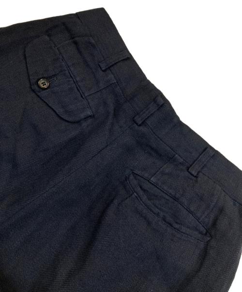 COMME des GARCONS（コムデギャルソン）COMME des GARCONS (コムデギャルソン) リネンパンツ ネイビー サイズ:SIZE Sの古着・服飾アイテム