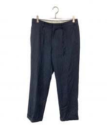 COMME des GARCONS HOMME DEUX（コムデギャルソン オム ドゥ）の古着「ウールスラックス」｜ネイビー