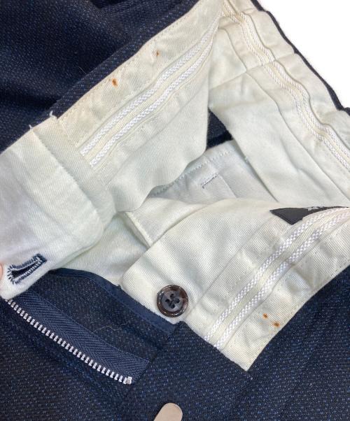 COMME des GARCONS HOMME DEUX（コムデギャルソン オム ドゥ）COMME des GARCONS HOMME DEUX (コムデギャルソン オム ドゥ) ウールスラックス ネイビー サイズ:SIZE Mの古着・服飾アイテム