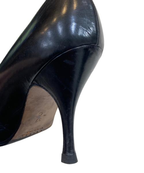 GUCCI（グッチ）GUCCI (グッチ) ホースビットハイヒールパンプス ブラック サイズ:SIZE 37の古着・服飾アイテム