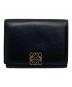 LOEWE（ロエベ）の古着「アナグラム トライフォールド ウォレット」｜ブラック