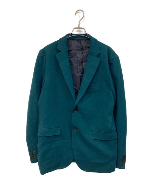 TOMORROW LAND（トゥモローランド）TOMORROW LAND (トゥモローランド) ウール2Bジャケット グリーン サイズ:48の古着・服飾アイテム