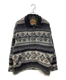 WOOLRICH（ウールリッチ）の古着「90’s ネイティブ柄 ウールジャケット」｜グレー