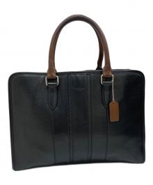 COACH（コーチ）の古着「ボンドビジネスバッグ」｜ブラック