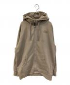 THE NORTH FACEザ ノース フェイス）の古着「リアビューフルジップフーディー」｜ベージュ