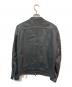 UNITED TOKYO (ユナイテッドトーキョー) シングルライダースジャケット ブラック サイズ:2：6000円
