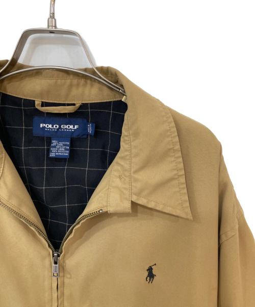 POLO GOLF（ポロ ゴルフ）POLO GOLF (ポロ ゴルフ) スイングトップ ブラウン サイズ:SIZE Lの古着・服飾アイテム