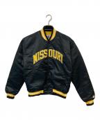 STARTERスターター）の古着「カレッジロゴブルゾン」｜ブラック