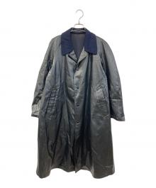 USED（ユーズド）の古着「レザーコート」｜ブラック