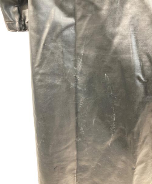 USED（ユーズド）USED (ユーズド) レザーコート ブラック サイズ:FREEの古着・服飾アイテム