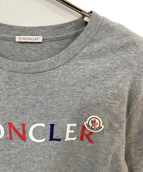 MONCLER（モンクレール）MONCLER (モンクレール) SS T SHIRTS グレー サイズ:SIZE Lの古着・服飾アイテム