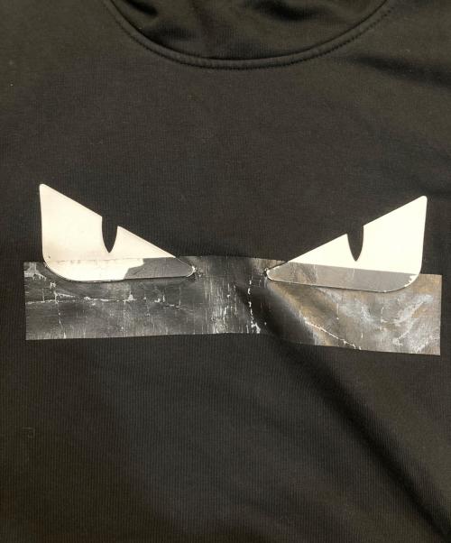 FENDI（フェンディ）FENDI (フェンディ) バグズパーカー ブラック サイズ:Mの古着・服飾アイテム