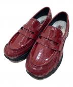 NEW BALANCEニューバランス）の古着「ローファー」｜レッド