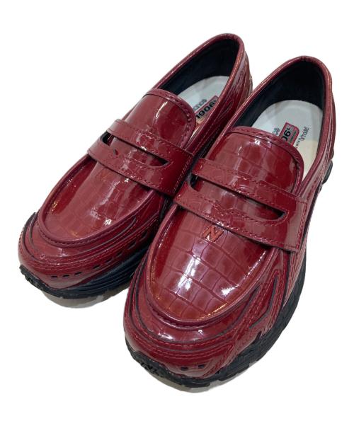 NEW BALANCE（ニューバランス）NEW BALANCE (ニューバランス) ローファー レッド サイズ:26cm 未使用品の古着・服飾アイテム