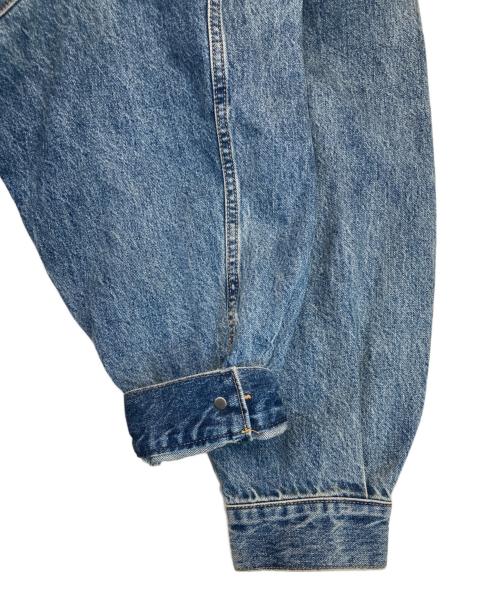 UNGRID（アングリッド）UNGRID (アングリッド) ビッグシルエットデニムジャケット インディゴ サイズ:FREEの古着・服飾アイテム