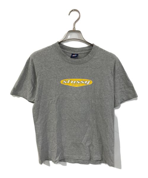 stussy（ステューシー）stussy (ステューシー) S/S ロゴTEE グレー サイズ:SIZE Mの古着・服飾アイテム