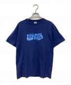 stussyステューシー）の古着「S/SロゴTEE」｜ネイビー
