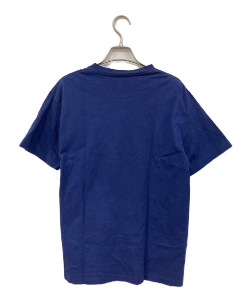 stussy（ステューシー）stussy (ステューシー) S/SロゴTEE ネイビー サイズ:SIZE Mの古着・服飾アイテム