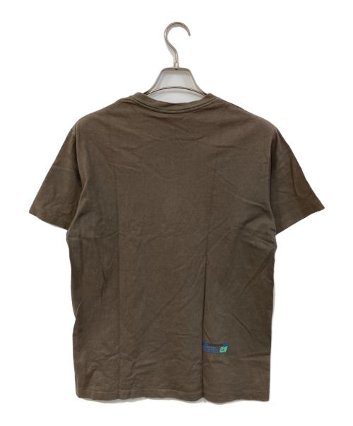 stussy（ステューシー）stussy (ステューシー) 2GロゴTEE カーキ サイズ:SIZE Mの古着・服飾アイテム