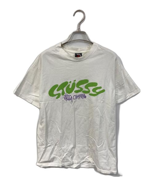 stussy（ステューシー）stussy (ステューシー) Tシャツ ホワイト サイズ:Ｍの古着・服飾アイテム