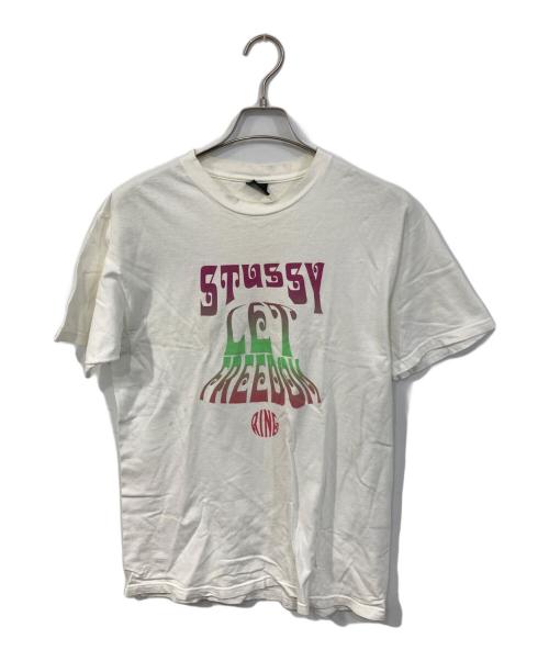 stussy（ステューシー）stussy (ステューシー) Tシャツ ホワイト サイズ:SIZE Mの古着・服飾アイテム