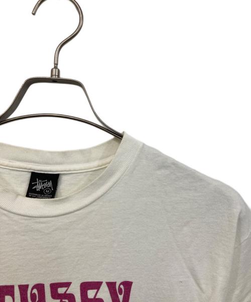 stussy（ステューシー）stussy (ステューシー) Tシャツ ホワイト サイズ:SIZE Mの古着・服飾アイテム