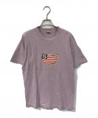 stussyステューシー）の古着「USA TEE」｜ピンク