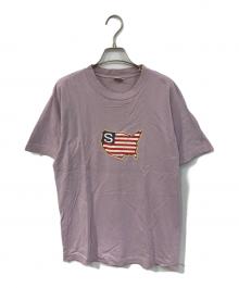 stussy（ステューシー）の古着「USA TEE」｜ピンク