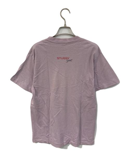 stussy（ステューシー）stussy (ステューシー) USA TEE ピンク サイズ:SIZE Mの古着・服飾アイテム