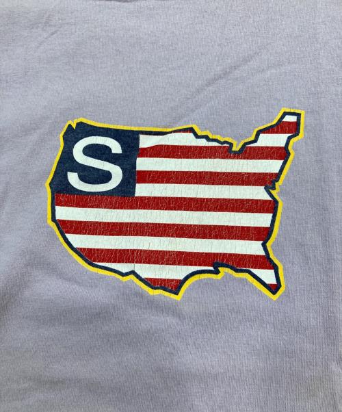 stussy（ステューシー）stussy (ステューシー) USA TEE ピンク サイズ:SIZE Mの古着・服飾アイテム